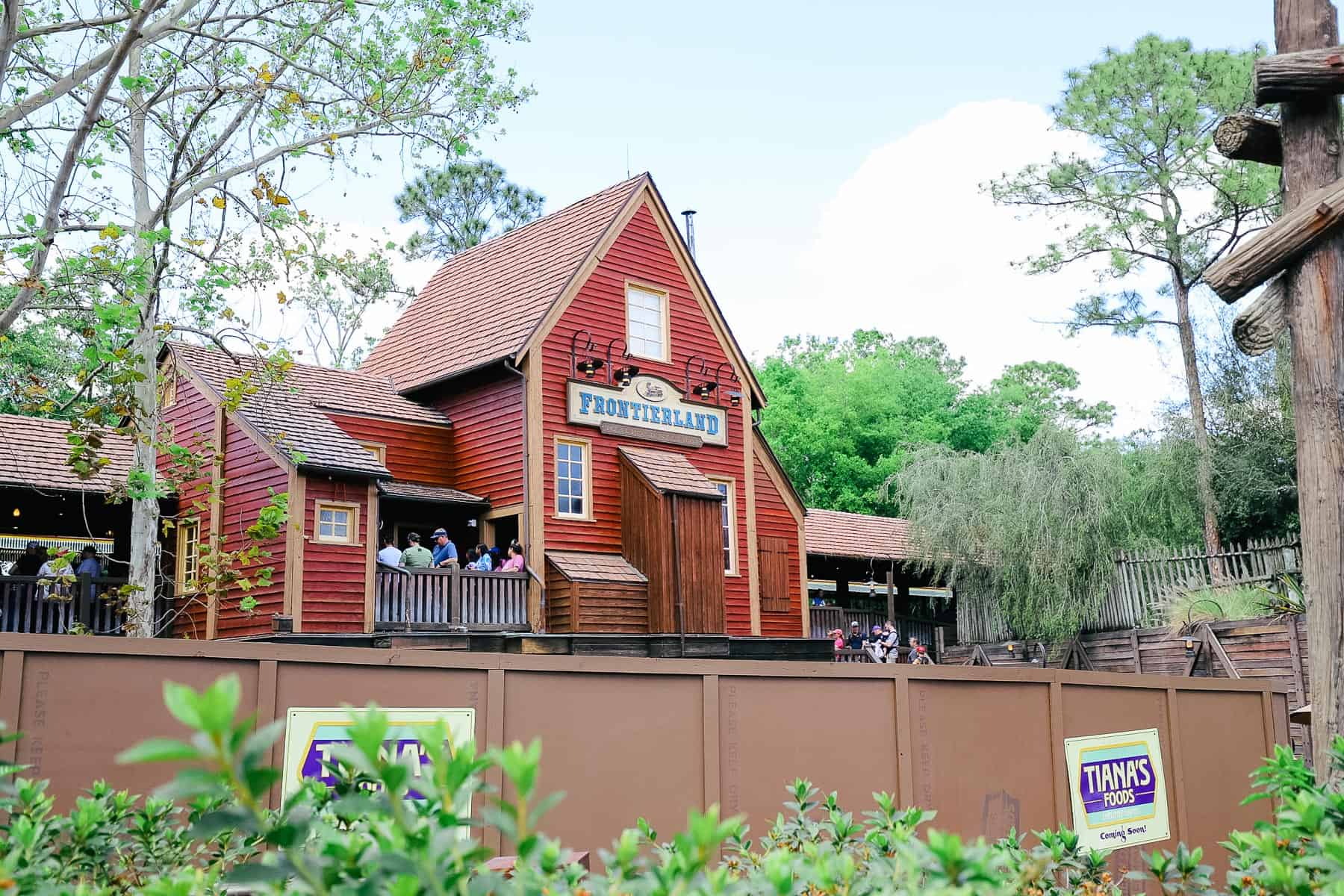 Frontierland Station near Tiana's Bayou Adventure 