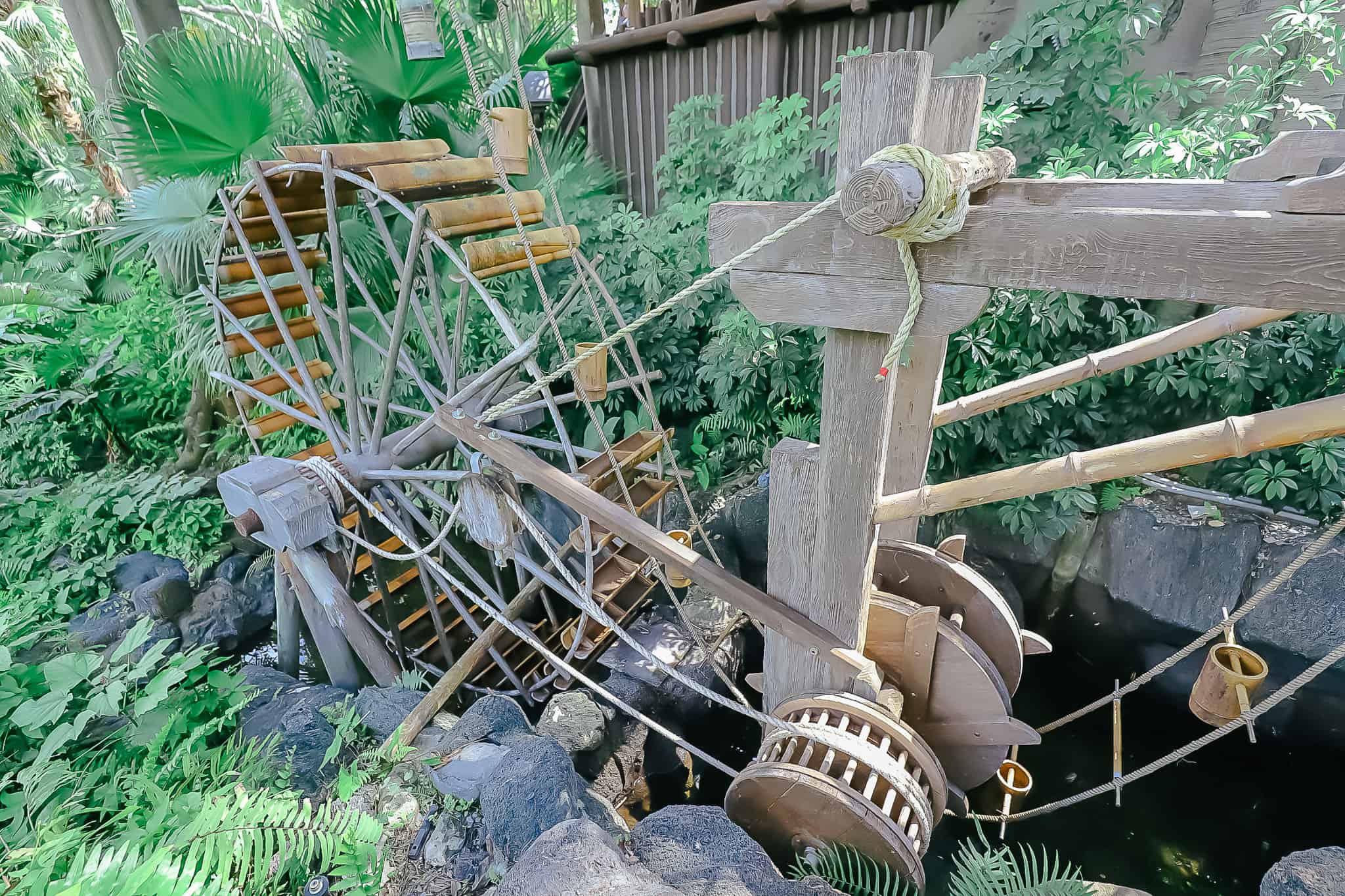 a water wheel 