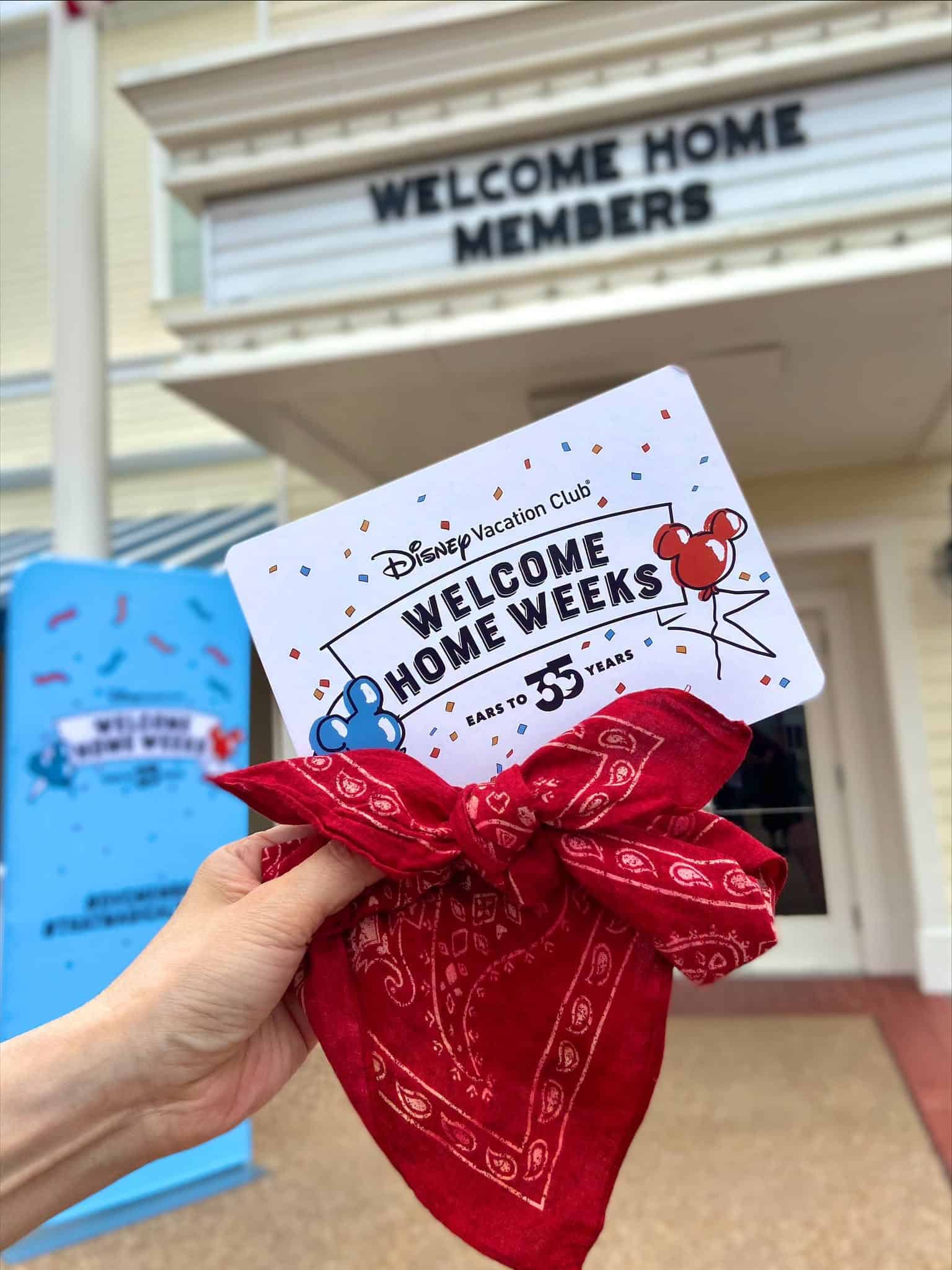 a Welcome Home Weeks autograph card