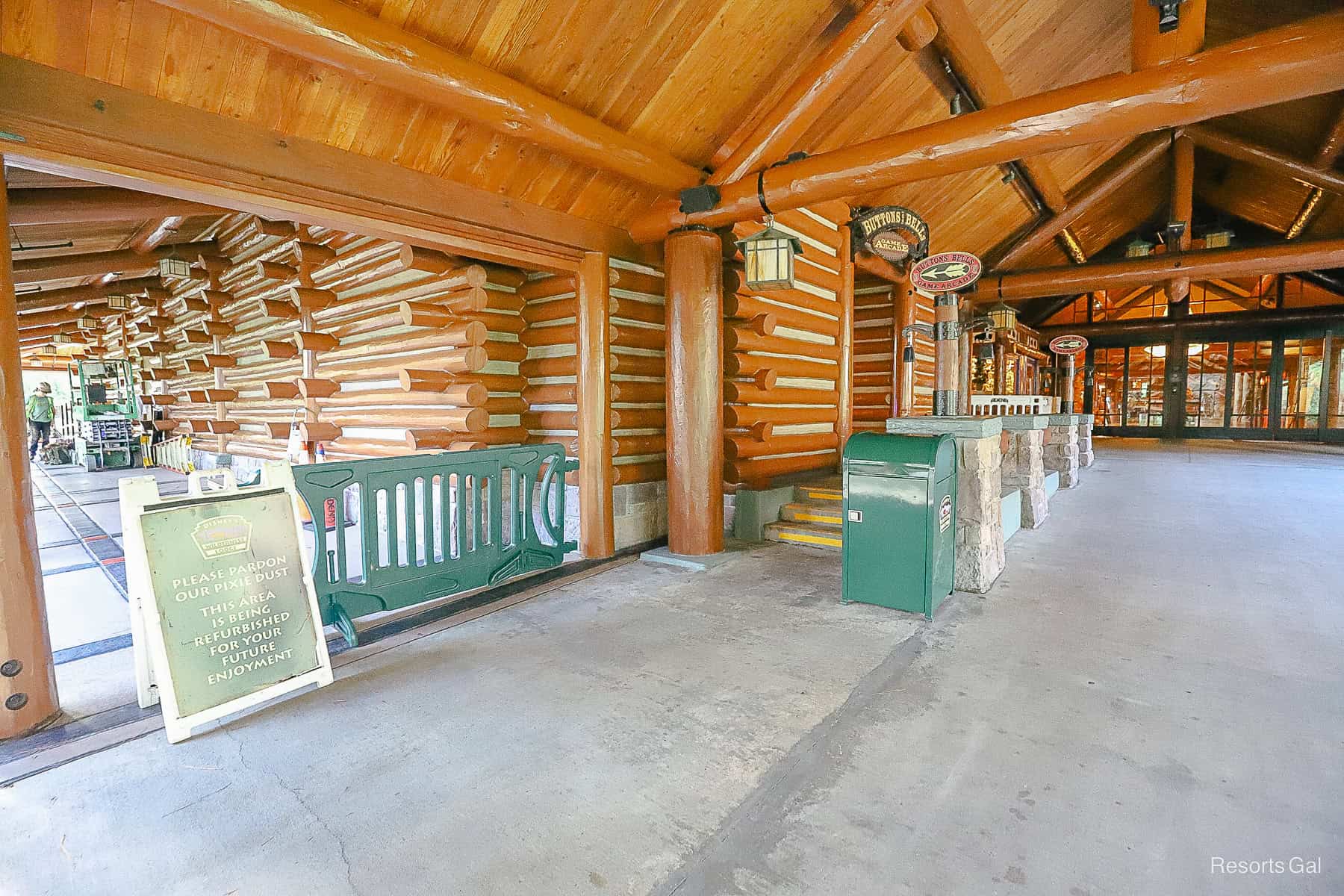 painting taking place at the Wilderness Lodge