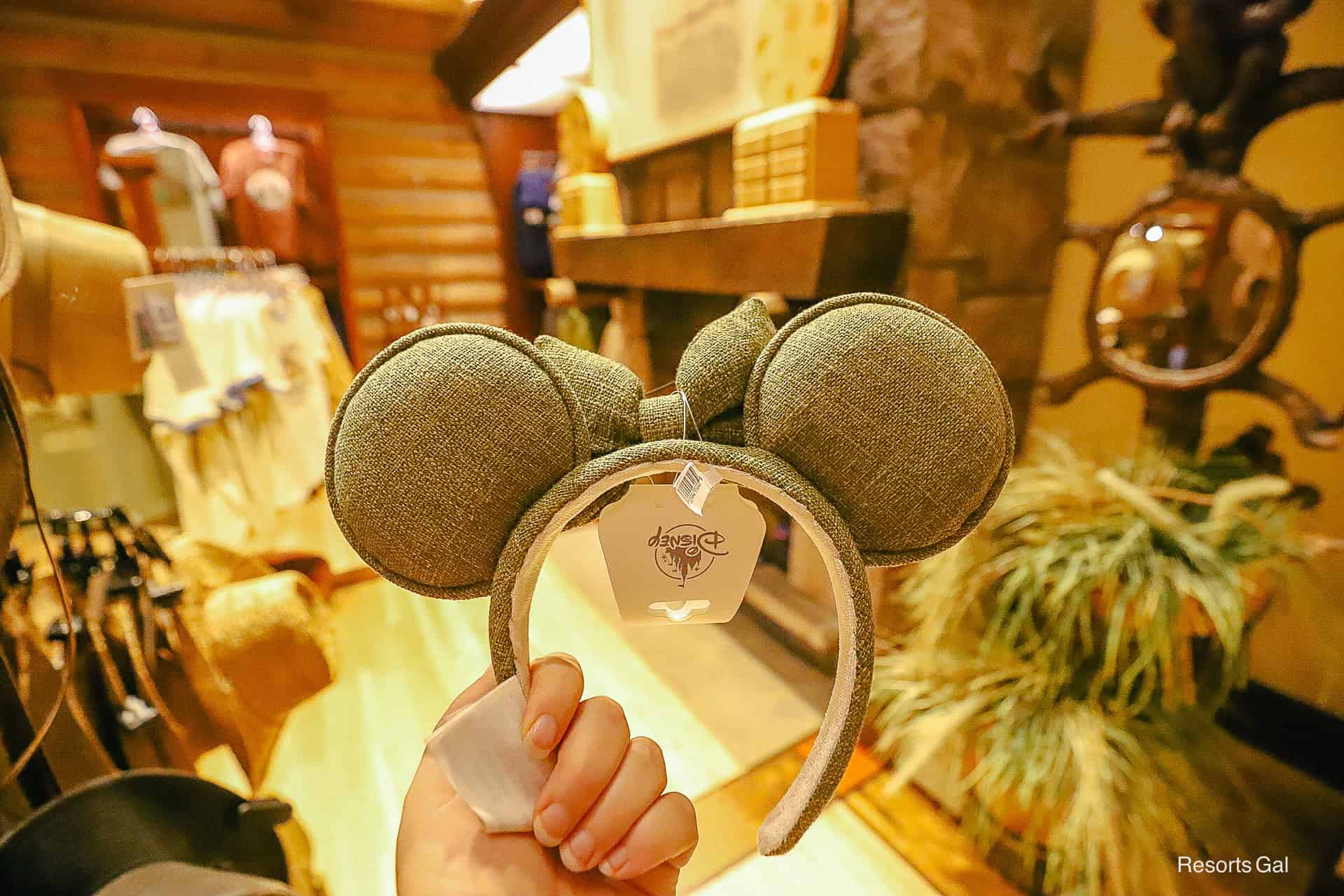 back side of the Wilderness Lodge ears