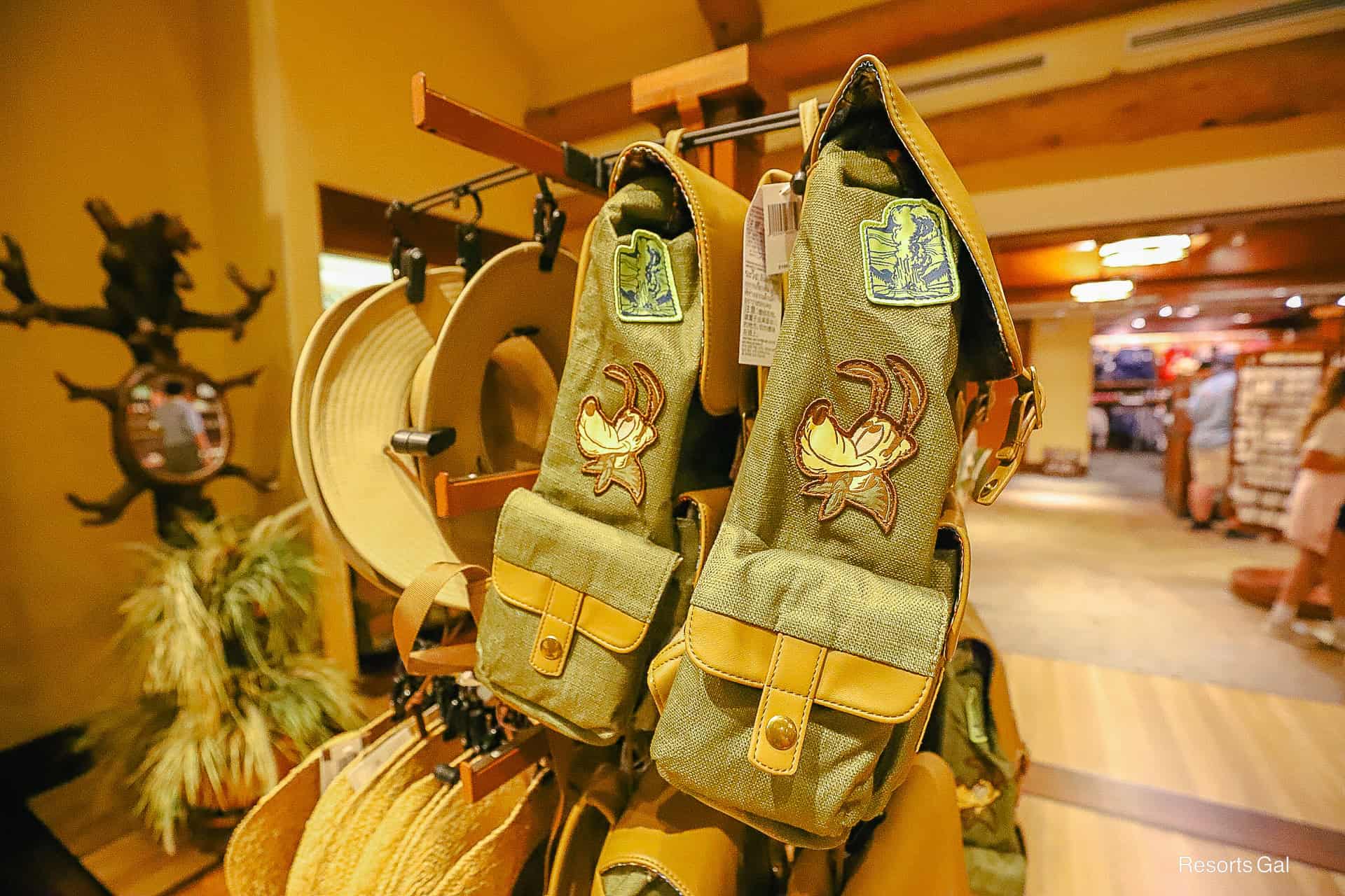 side panel of the Wilderness Lodge backpack