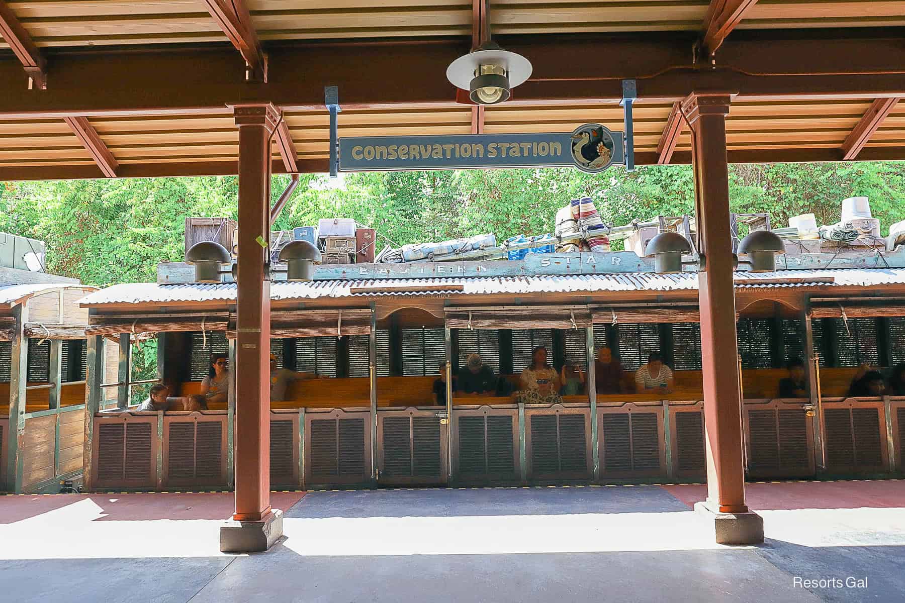 train station to Bluey's Wild World 
