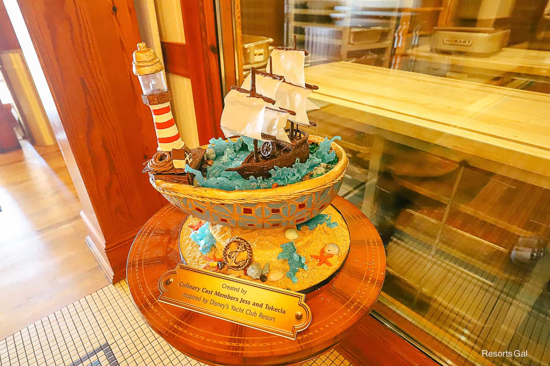 2026 Easter Egg Display at Disney’s Yacht Club Resort