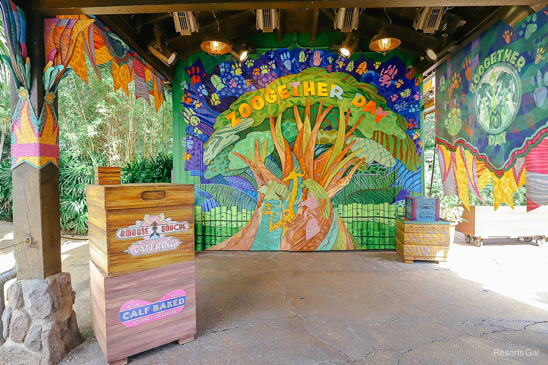 a picture of the finished meet-and-greet space The Gathering Spot