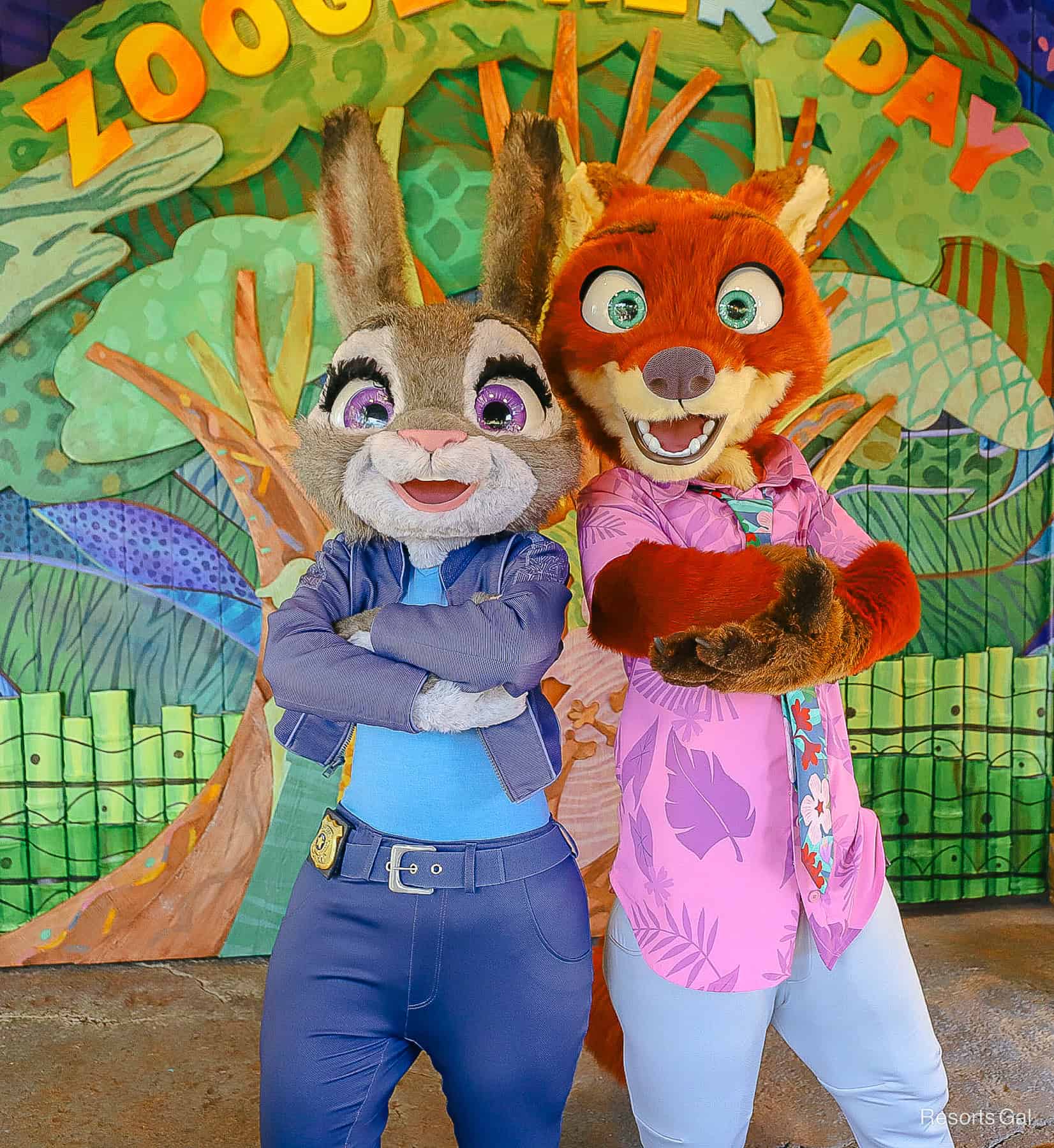 updated costumes for Zootopia 2 at this meet-and-greet